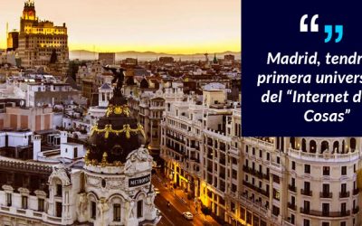 Madrid tendrá la primera universidad centrada en el «Internet de las Cosas»